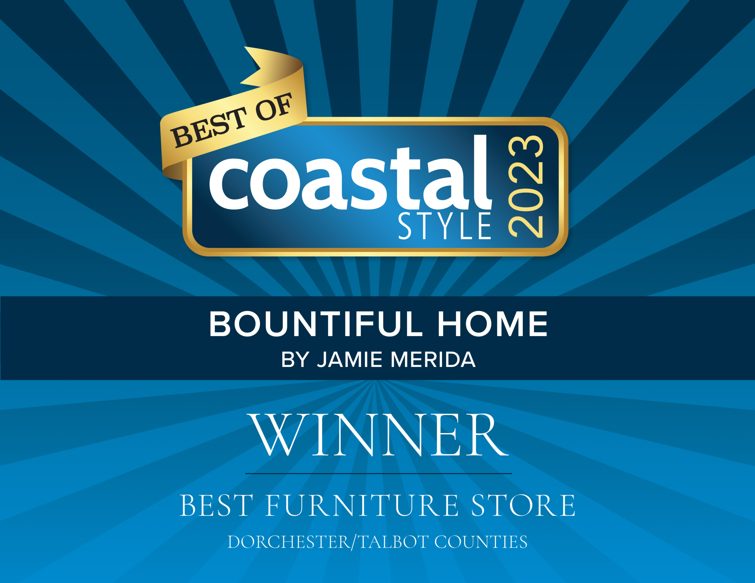 Best Of Coastal Style Winner Plaque Coastal Style Magazine