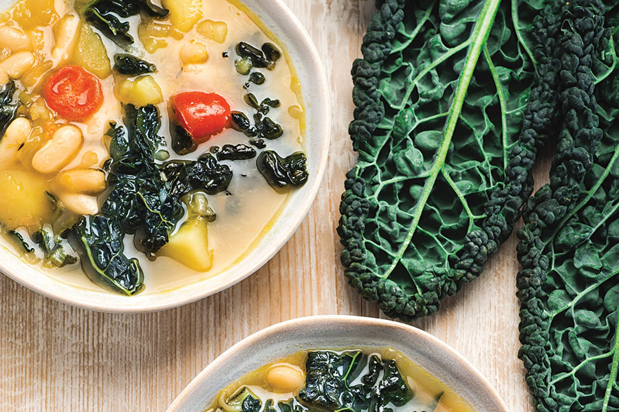 Tuscan Bean & Kale Soup