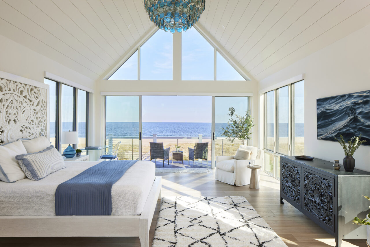 Bedroom and Large Window