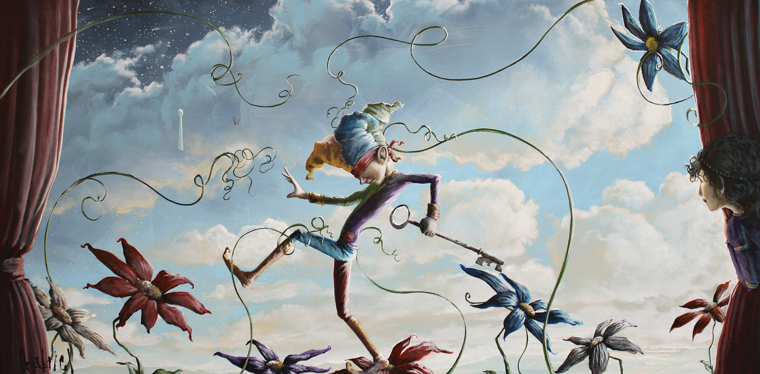 Finding My Way Painting