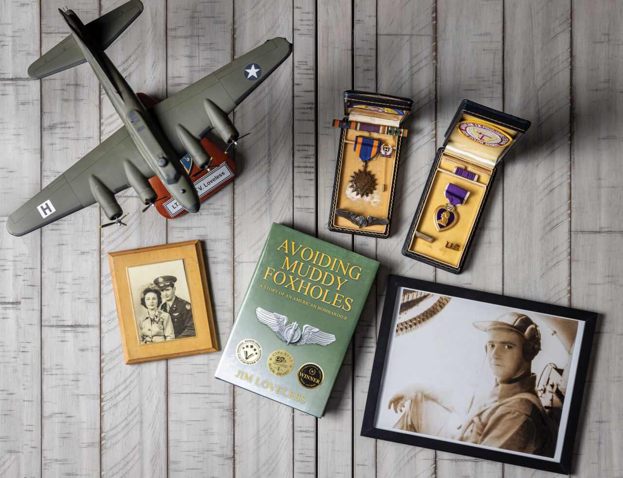 Jim Loveless book and photo