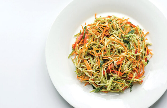 Carrot Salad with Asian Dressing