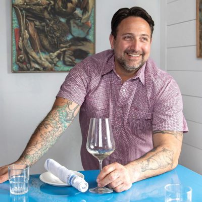 Chef Nino Mancari at Hooked