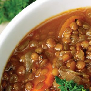 Hearty Lentil & Vegetable Soup