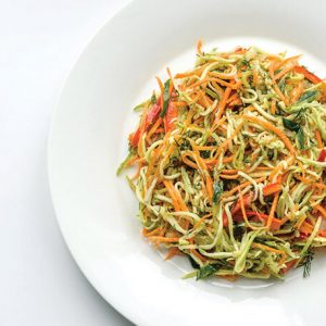 Carrot Salad with Asian Dressing